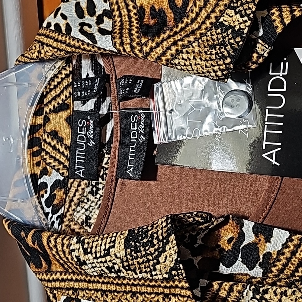NWT ATTITUDES by Renee dress - Picture 4 of 8